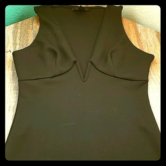 Forever 21 Little Black Dress with Deep V Size M - Picture 1 of 5